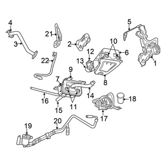 Chrysler OE - Emission System - Emission Components (3.3L)