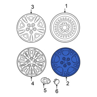 Chrysler OE - Wheel