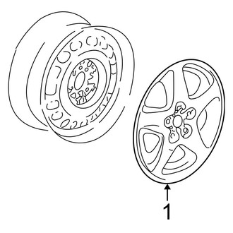 Chrysler OE - Wheels - Wheel Covers & Trim