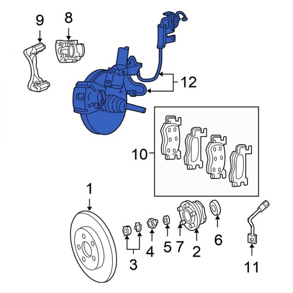 ABS Wheel Speed Sensor