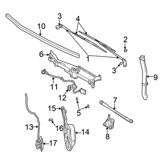 Chrysler OE - Windshield - Wiper & Washer Components