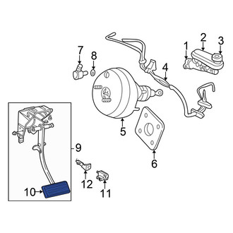 Mopar® - Rubber Brake Pedal Pad