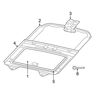 Chrysler OE - Roof - Sunroof