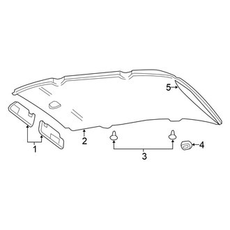 Chrysler OE - Roof - Interior Trim