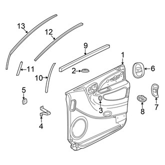 Chrysler OE - Front Door - Interior Trim