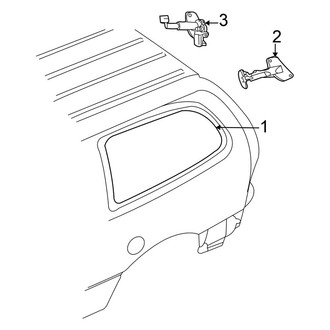 Chrysler OE - Side Panel - Glass