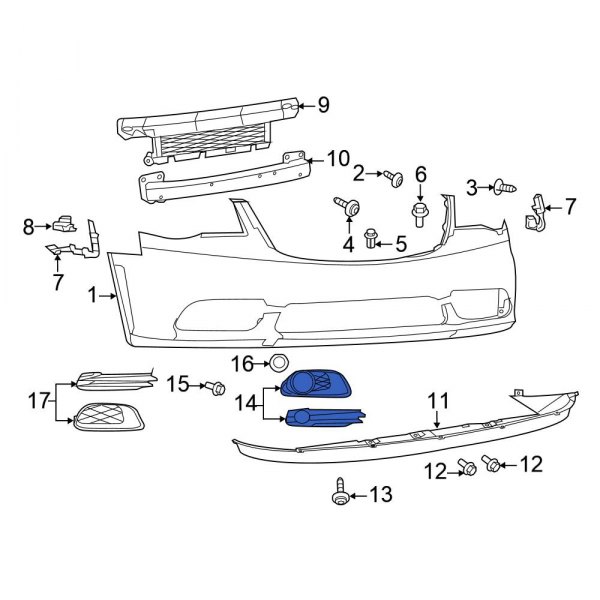 Fog Light Trim