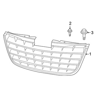 Chrysler OE - Grille & Components