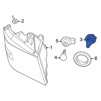 Chrysler OE - Fog Light Bulb