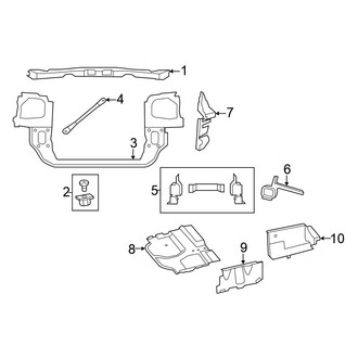 Chrysler OE - Radiator Support
