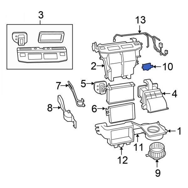 HVAC Blower Motor Resistor