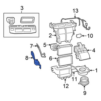Chrysler OE - Heater Core Access Cover