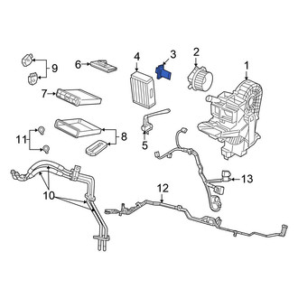 Chrysler OE - Rear HVAC Blower Motor Resistor