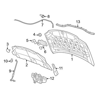 Chrysler OE - Hood & Components