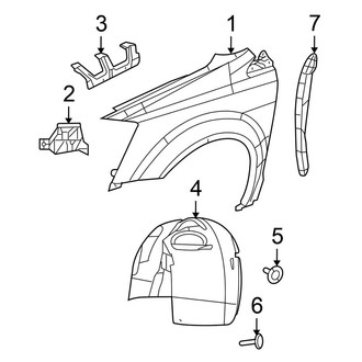 Chrysler OE - Fender & Components