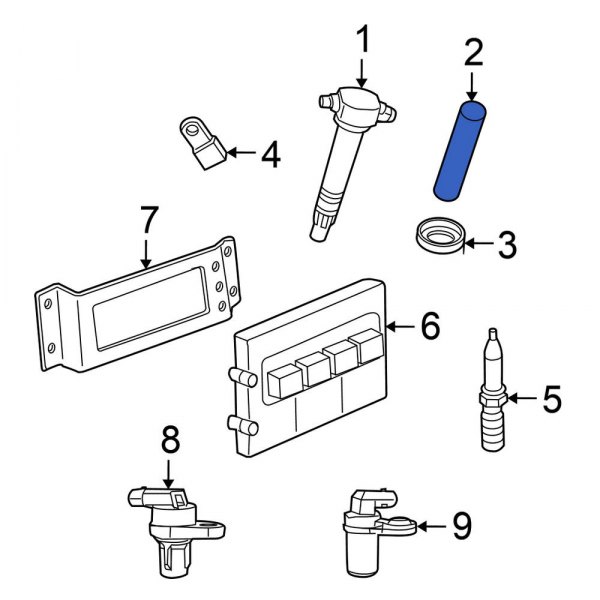 Spark Plug Tube