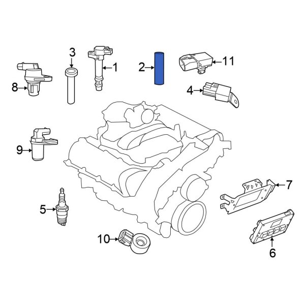 Spark Plug Tube