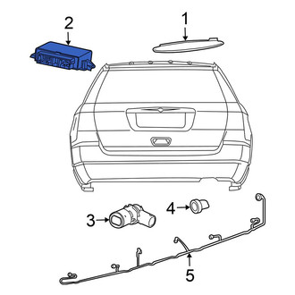 Chrysler OE - Parking Aid Control Module