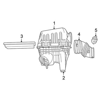 Chrysler OE - Engine / Transaxle - Air Intake (3.3L)