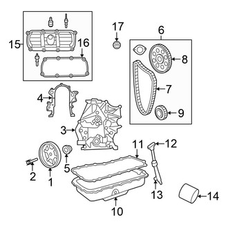 Chrysler OE - Engine / Transaxle - Engine Parts (3.3L)