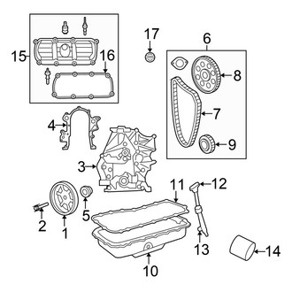Chrysler OE - Engine / Transaxle - Engine Parts (3.8L)