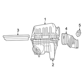 Chrysler OE - Engine - Air Intake (4.0L)