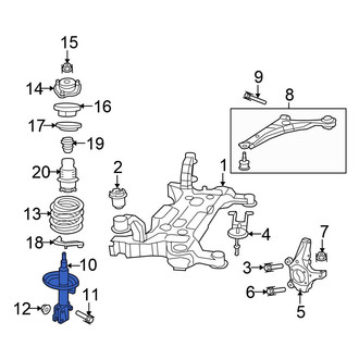 Chrysler OE - Front Suspension Strut