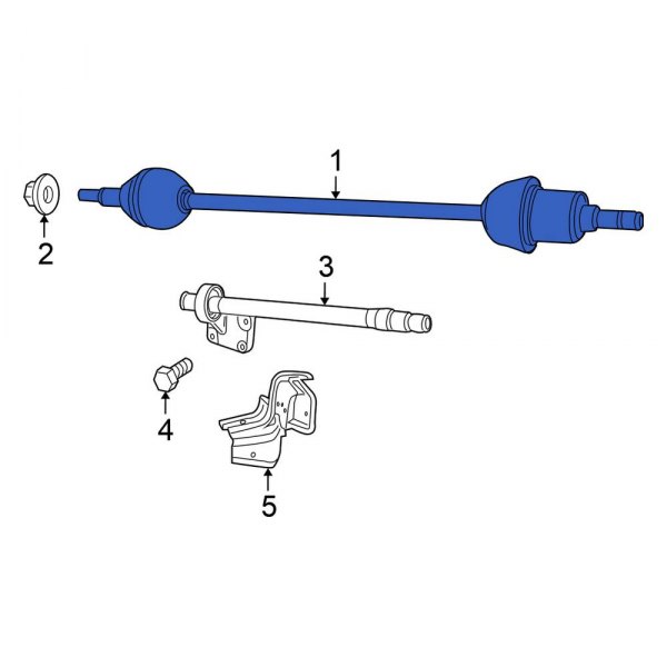 CV Axle Assembly