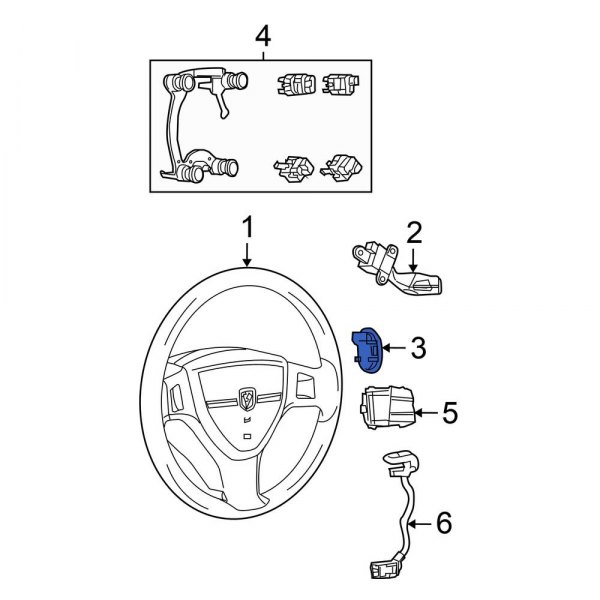 Steering Wheel Radio Controls