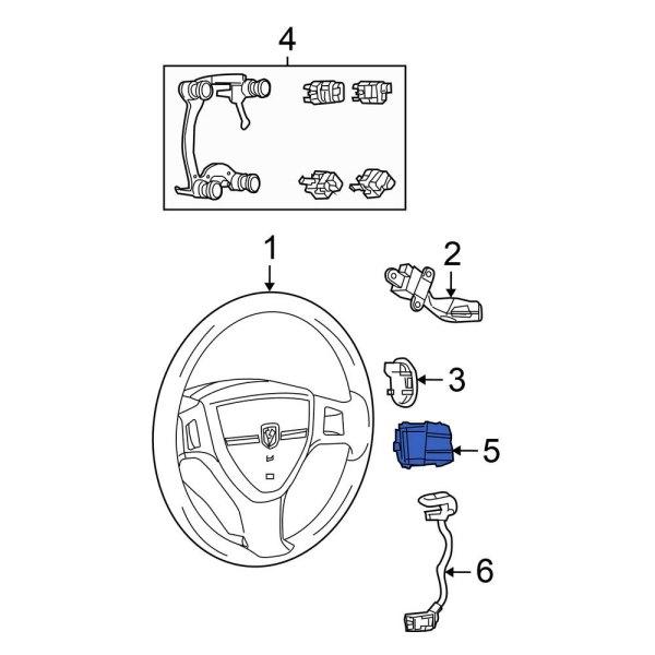 Steering Wheel Radio Controls
