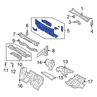 Chrysler OE - Firewall