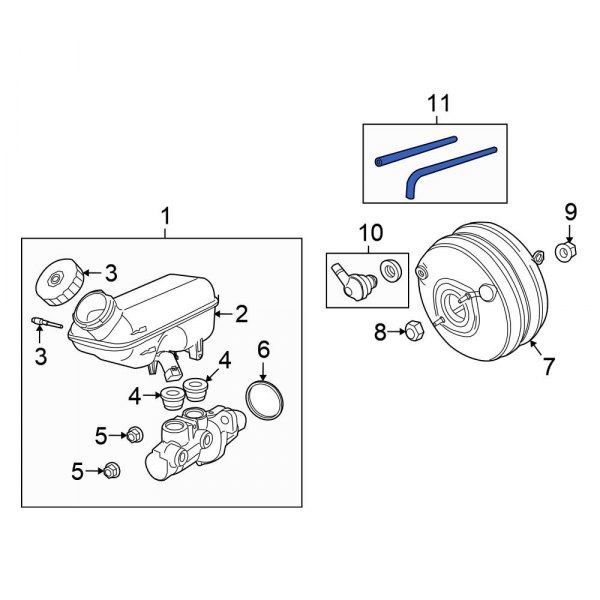 Brake Vacuum Hose