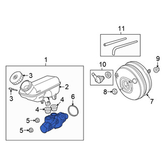 Chrysler OE - Brake Master Cylinder