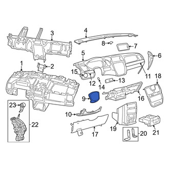 Chrysler OE - Upper Steering Column Cover