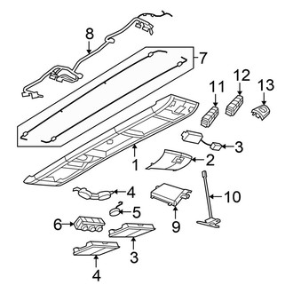 Chrysler OE - Overhead Console (Front Row)