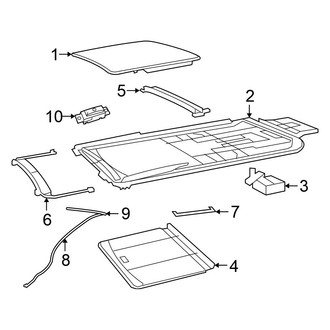 Chrysler OE - Roof - Sunroof