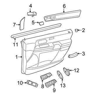 Chrysler OE - Front Door - Interior Trim