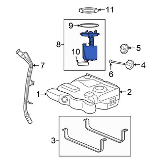 Chrysler OE - Fuel Pump and Sender Assembly