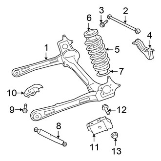 Chrysler OE - Rear Suspension - Suspension Components