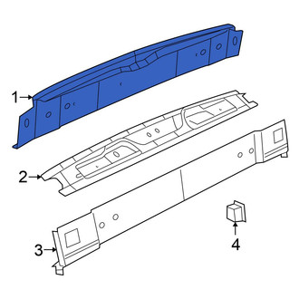 Chrysler OE - Rear Outer Rear Body Panel
