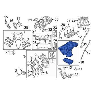 Chrysler OE - Lower Engine Oil Pan