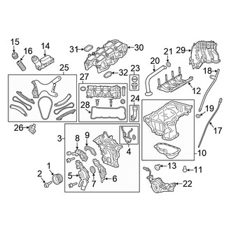 Chrysler OE - Engine / Transaxle - Engine Parts (3.6L)