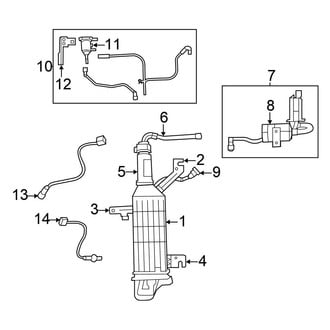 Chrysler OE - Emission System - Emission Components (3.6L)