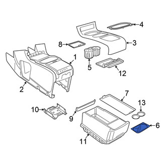 Chrysler OE - Front Console Cup Holder