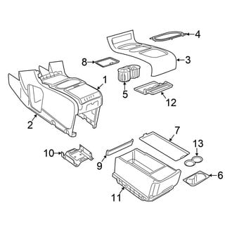 Chrysler OE - Front Console