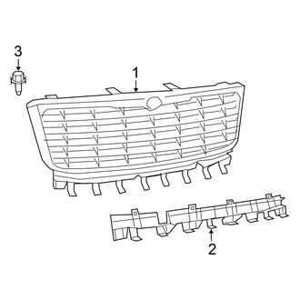 Chrysler OE - Grille & Components