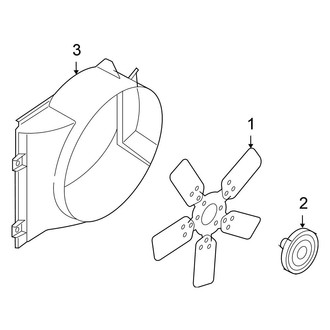Chrysler OE - Cooling Fan (5.7L)
