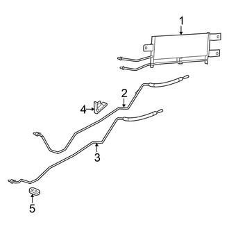 Chrysler OE - Cooling - Trans Oil Cooler (5.7L)