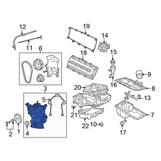 Chrysler OE - Engine Timing Cover