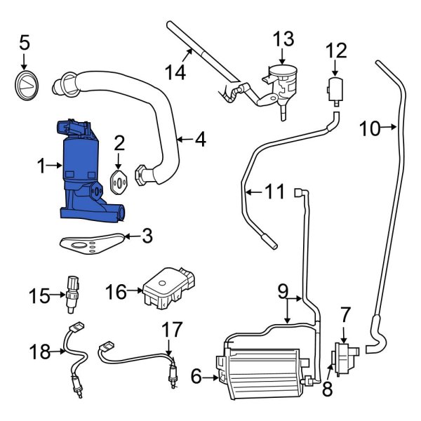 Exhaust Gas Recirculation (EGR) Valve